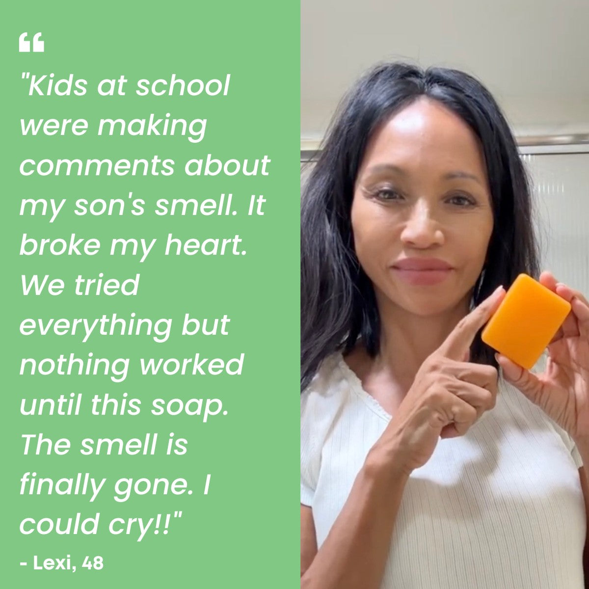 Persimmon Soap For Teens