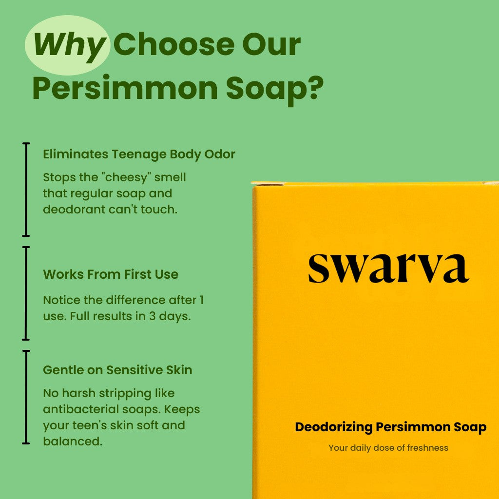 Persimmon Soap For Teens